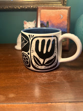 Load image into Gallery viewer, Sgraffito mug #31 -peony