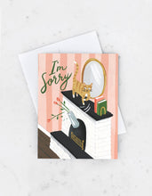 Load image into Gallery viewer, Sorry Cat Greeting Card