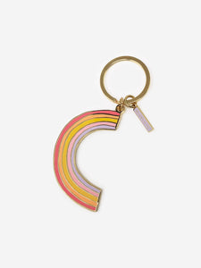 Rainbow Enamel Keychain