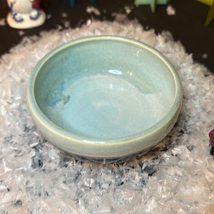 Icy blue mini dish
