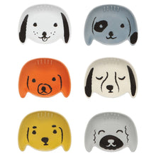 Load image into Gallery viewer, Puppy Love Shaped Pinch Bowls Set of 6