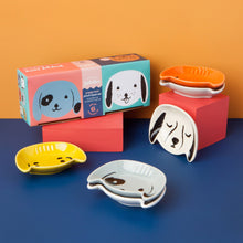 Load image into Gallery viewer, Puppy Love Shaped Pinch Bowls Set of 6