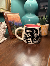 Load image into Gallery viewer, Sgraffito mug #6