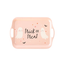 Load image into Gallery viewer, PSH930 -  Trick or Treat Boo Bamboo Reusable Tray