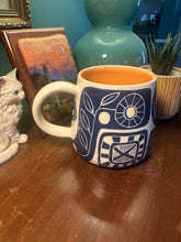 Load image into Gallery viewer, Sgraffito mug #26