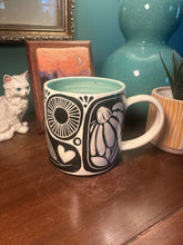 Load image into Gallery viewer, Sgraffito mug #23
