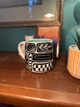 Load image into Gallery viewer, Sgraffito mug #1