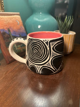 Load image into Gallery viewer, Sgraffito mug #21