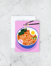 Load image into Gallery viewer, Get Well Soon Ramen Greeting Card