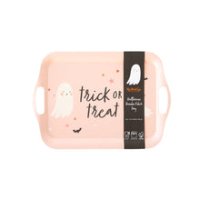 Load image into Gallery viewer, PSH930 -  Trick or Treat Boo Bamboo Reusable Tray