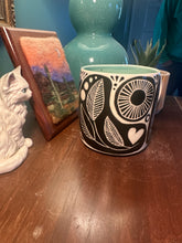 Load image into Gallery viewer, Sgraffito mug #23