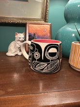 Load image into Gallery viewer, Sgraffito mug #6