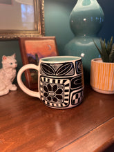 Load image into Gallery viewer, Sgraffito mug #1