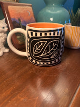 Load image into Gallery viewer, Sgraffito mug #28 -skull