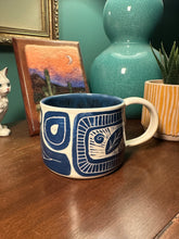 Load image into Gallery viewer, Sgraffito mug #2