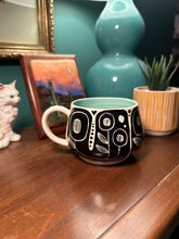 Load image into Gallery viewer, Sgraffito mug #3