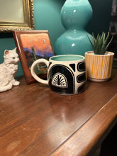 Load image into Gallery viewer, Sgraffito mug #4