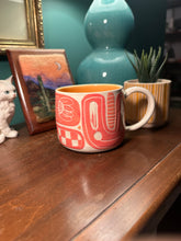 Load image into Gallery viewer, Sgraffito mug #5