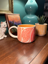 Load image into Gallery viewer, Sgraffito mug #5