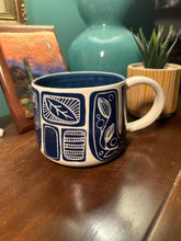 Load image into Gallery viewer, Sgraffito mug #7