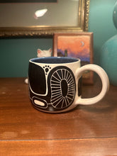 Load image into Gallery viewer, Sgraffito mug #13