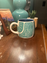 Load image into Gallery viewer, Sgraffito mug #16