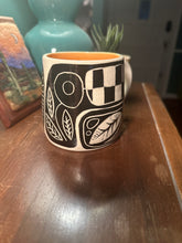 Load image into Gallery viewer, Sgraffito mug #19